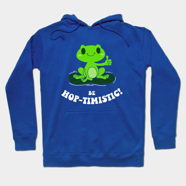 Be Hop-Timistic! Hoodie by dumbshirts